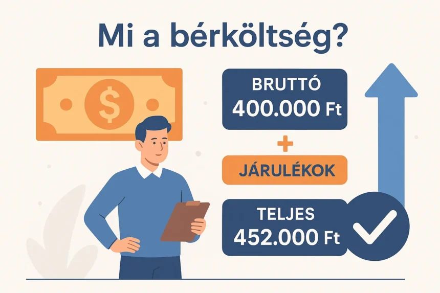 Mi a bérköltség? Mutatjuk!