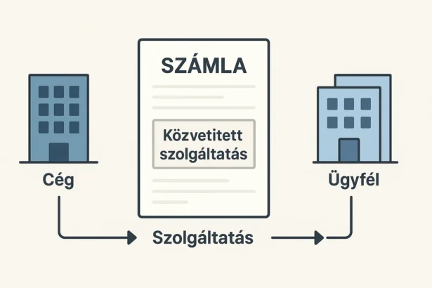 Mit jelent, ha a számla közvetített szolgáltatást tartalmaz? Mutatjuk!