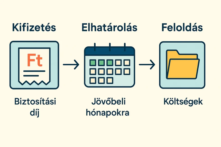 Az aktív időbeli elhatárolások könyvelése - Gyakorlati példa