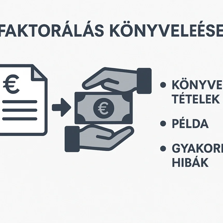 Faktorálás könyvelése egyszerűen