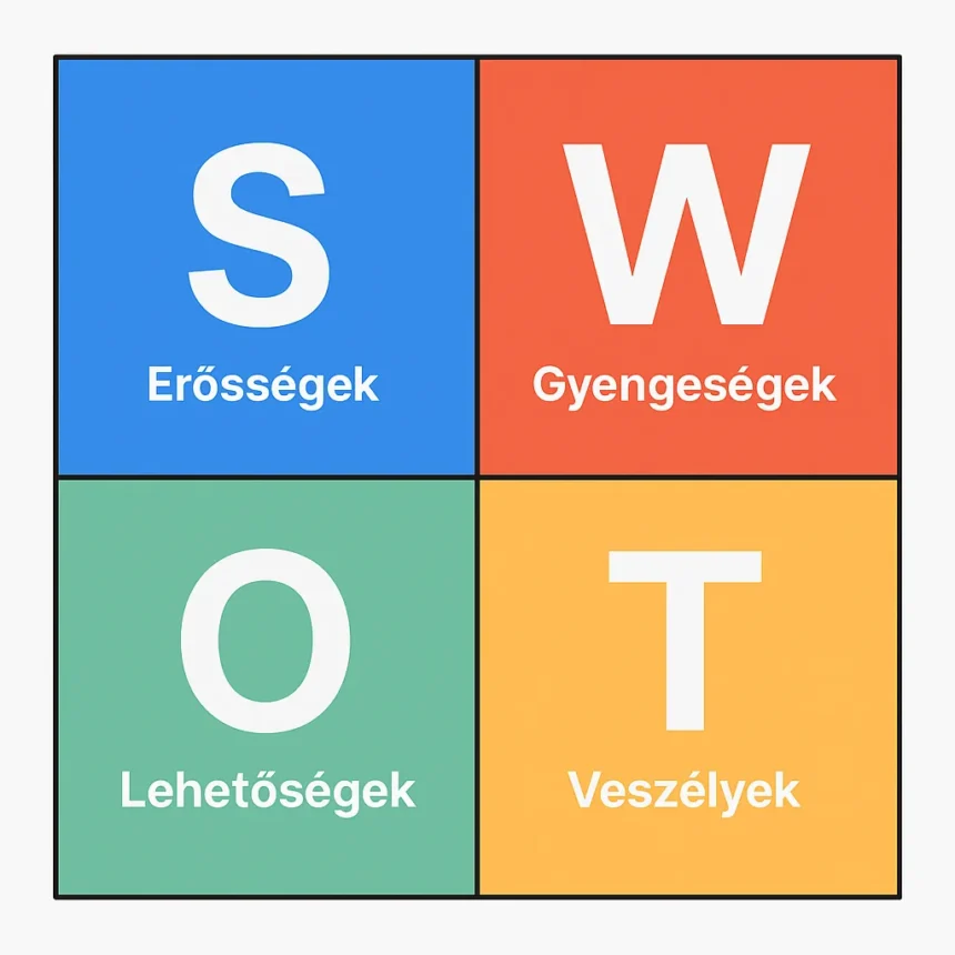 SWOT elemzés sablon