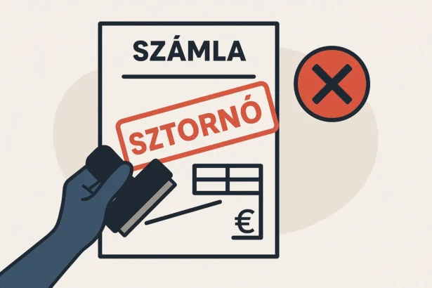 A sztornó számla szabályai lépésről lépésre
