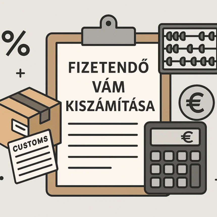 Tudd meg, hogyan történik a fizetendő vám kiszámítása lépésről lépésre